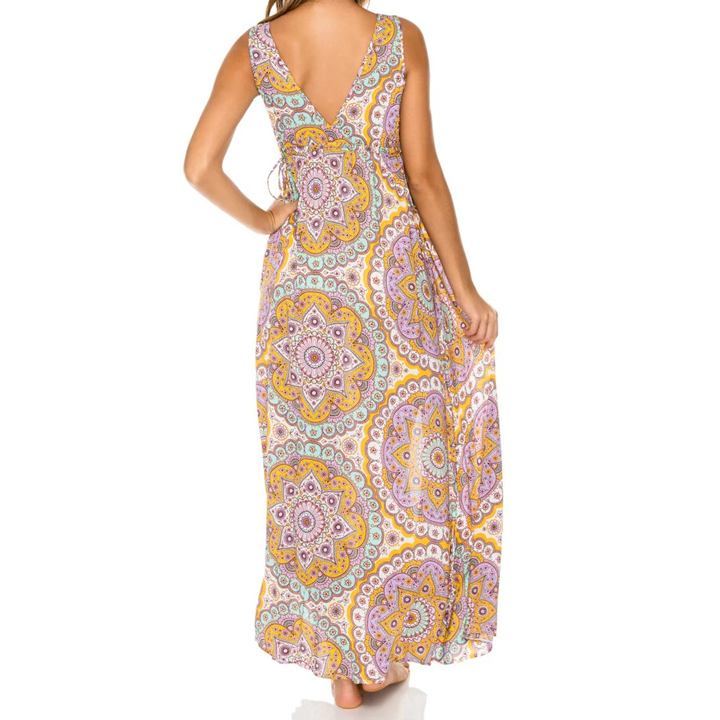 ALHAMBRA - V Neck Long Dress - Image 4