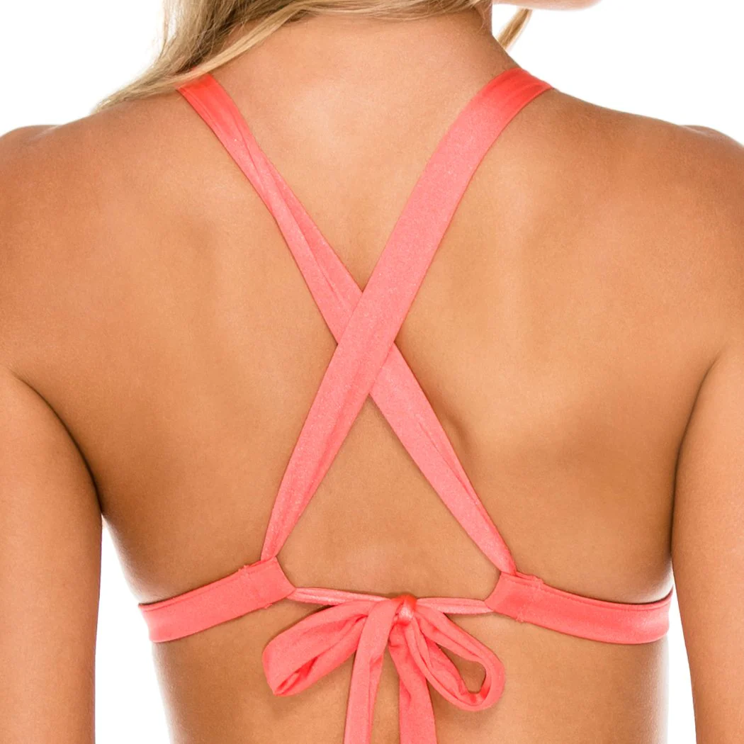 AMOR Y MIEL - Adjustable Back Halter Top - Image 2