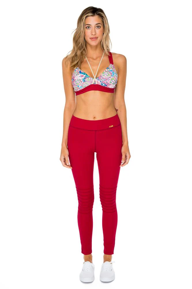 AZUCAR - Gold Crossback Sports Bra - Image 3