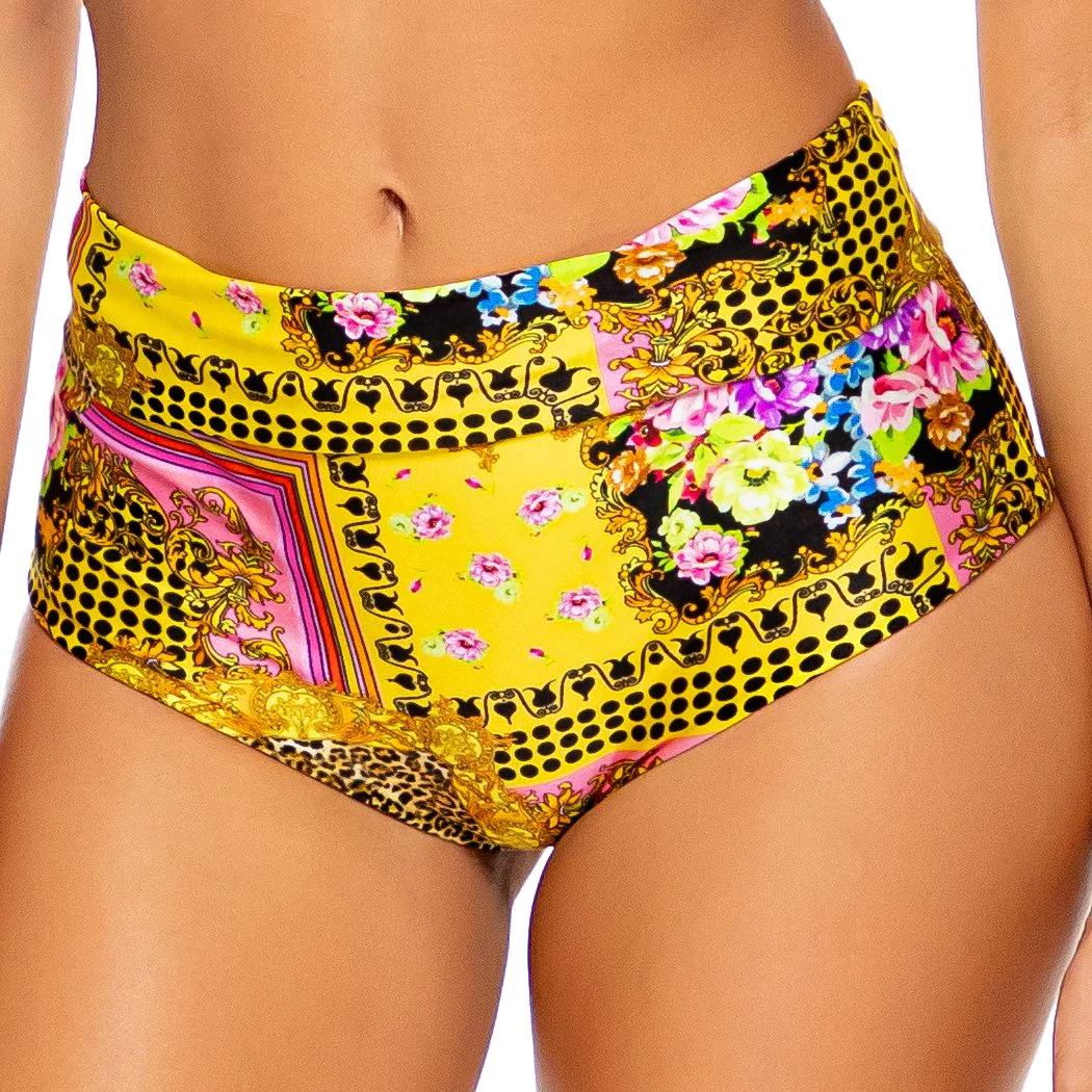 BACK IN TIME - High Waist Band Bottom