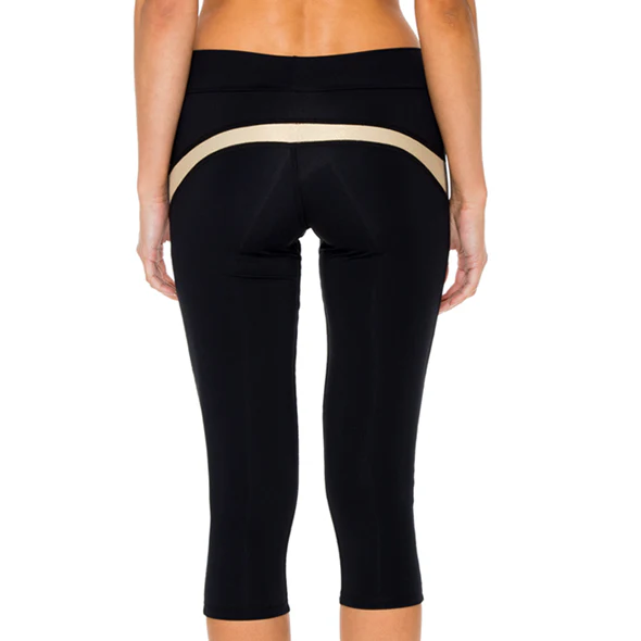 BARACOA - Gold Cut Out Capri - Image 2