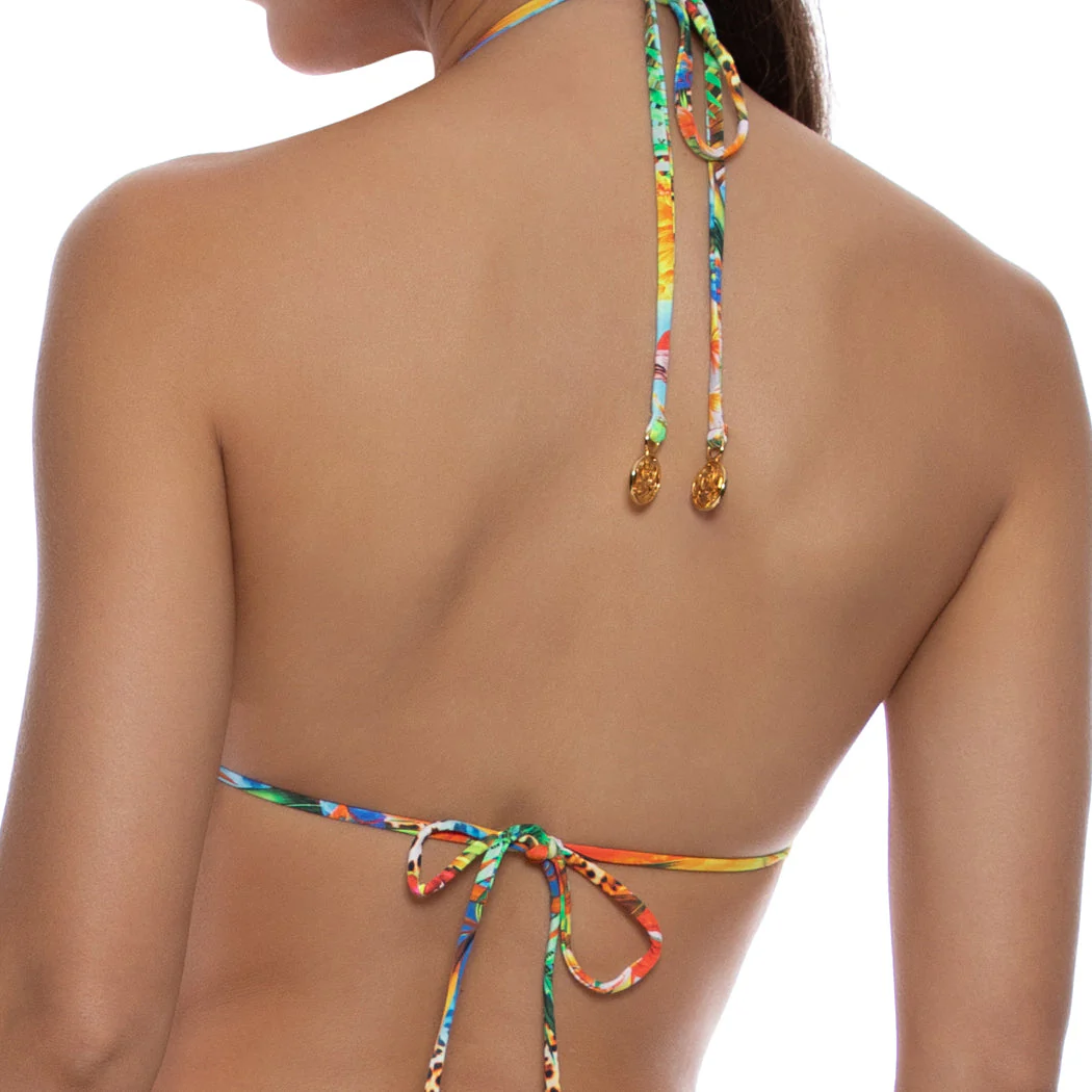 BIRDS OF PARADISE - Crystallized Wavy Triangle Top - Image 2