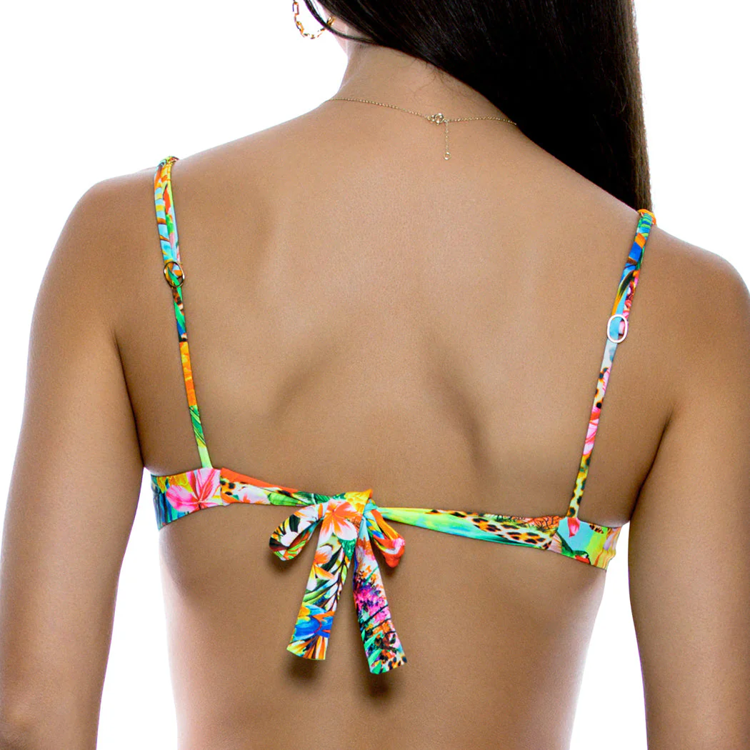 BIRDS OF PARADISE - Wide Strap Balconette Top - Image 2