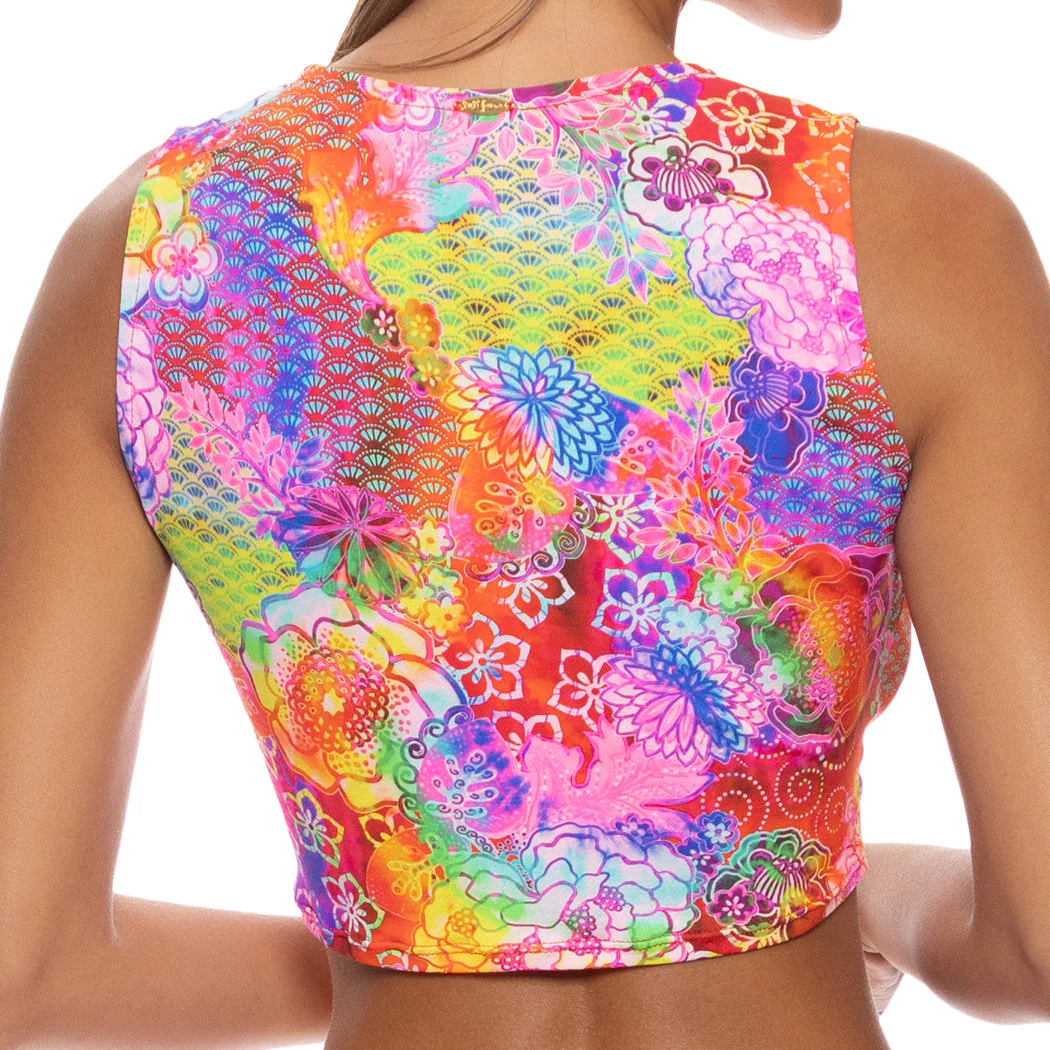 BLOOMING SPARK - Adjustable Tank Top - Image 2