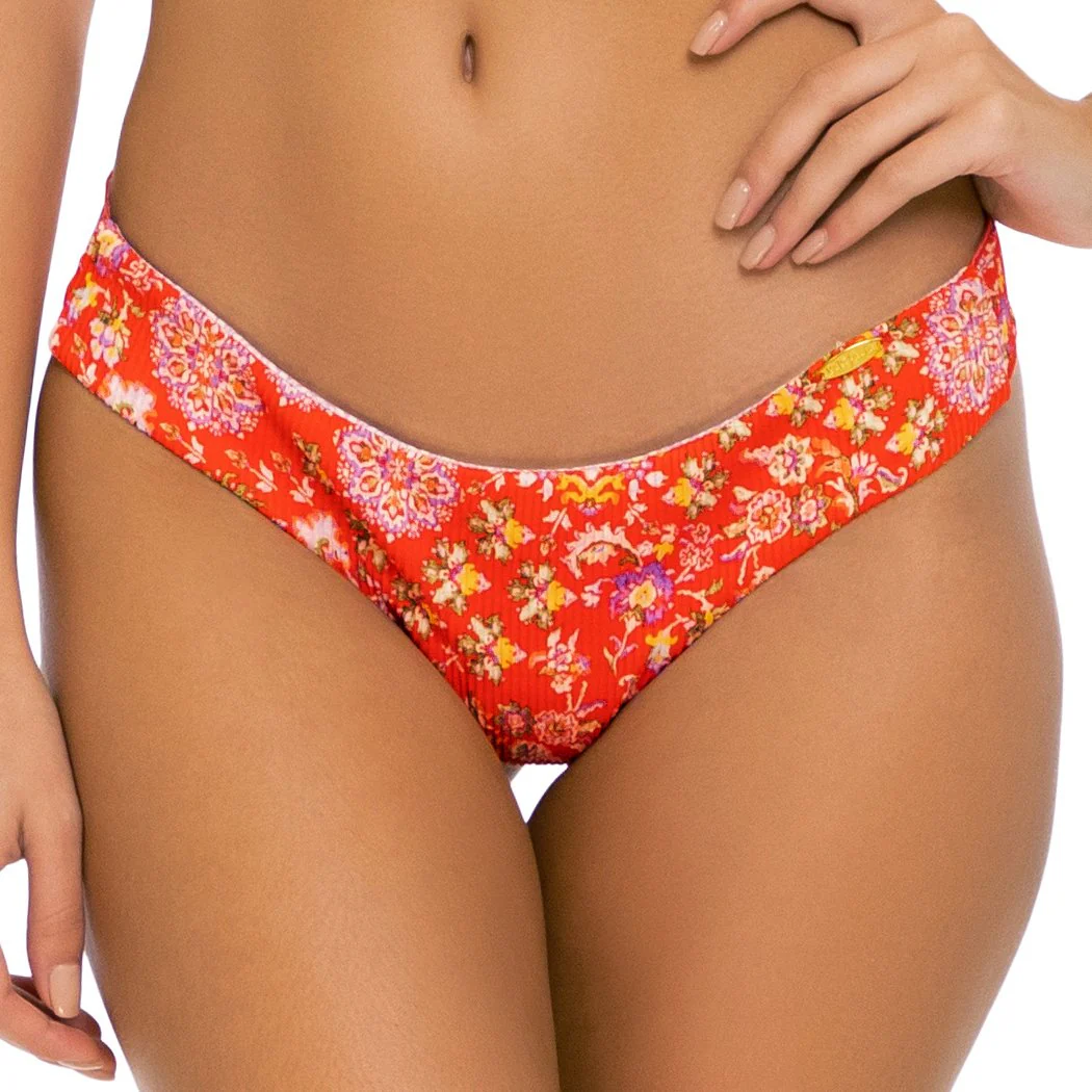 CALYPSO - Seamless Wavy Ruched Back Bottom