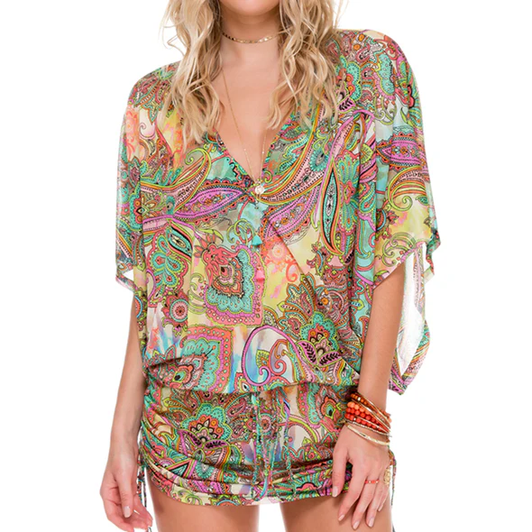 CALLEJERA - Cabana V Neck Dress