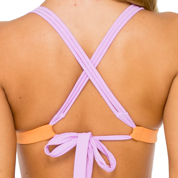 CAYO SETIA - Molded Push Up Bandeau Halter Top - Image 2