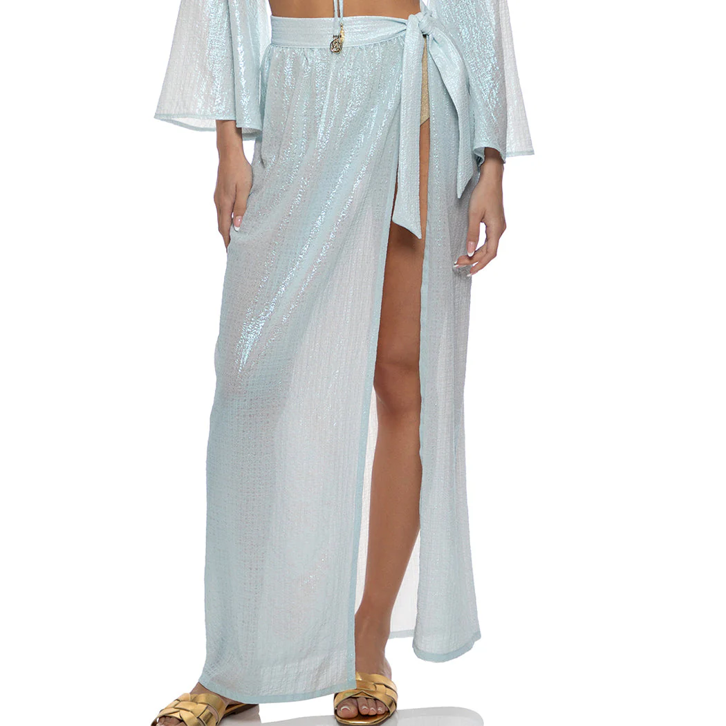 CELESTIAL TIDES - Long Wrap Skirt