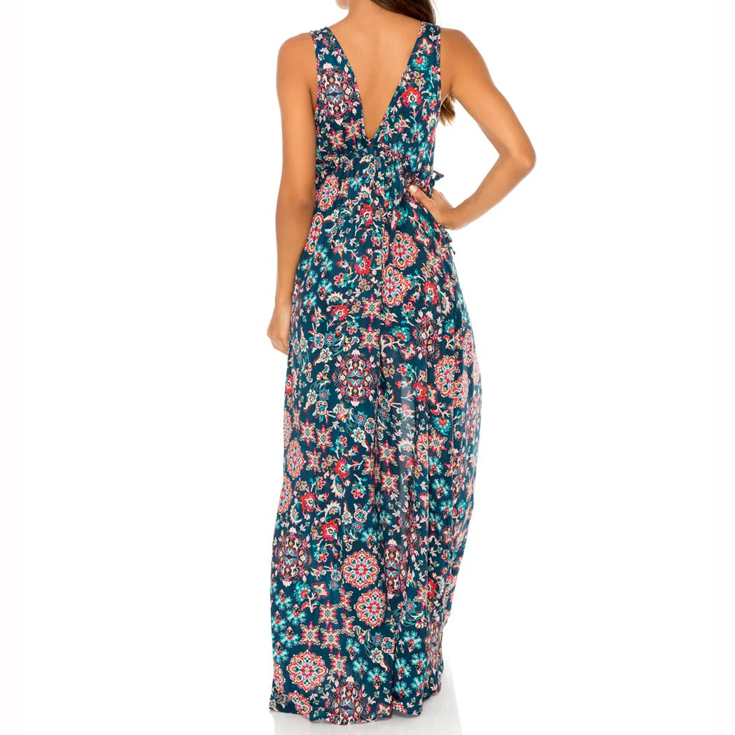 CORDOBA - V Neck Long Dress - Image 2
