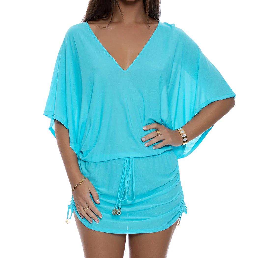 COSITA BUENA - Cabana V Neck Dress-CLS - Image 5