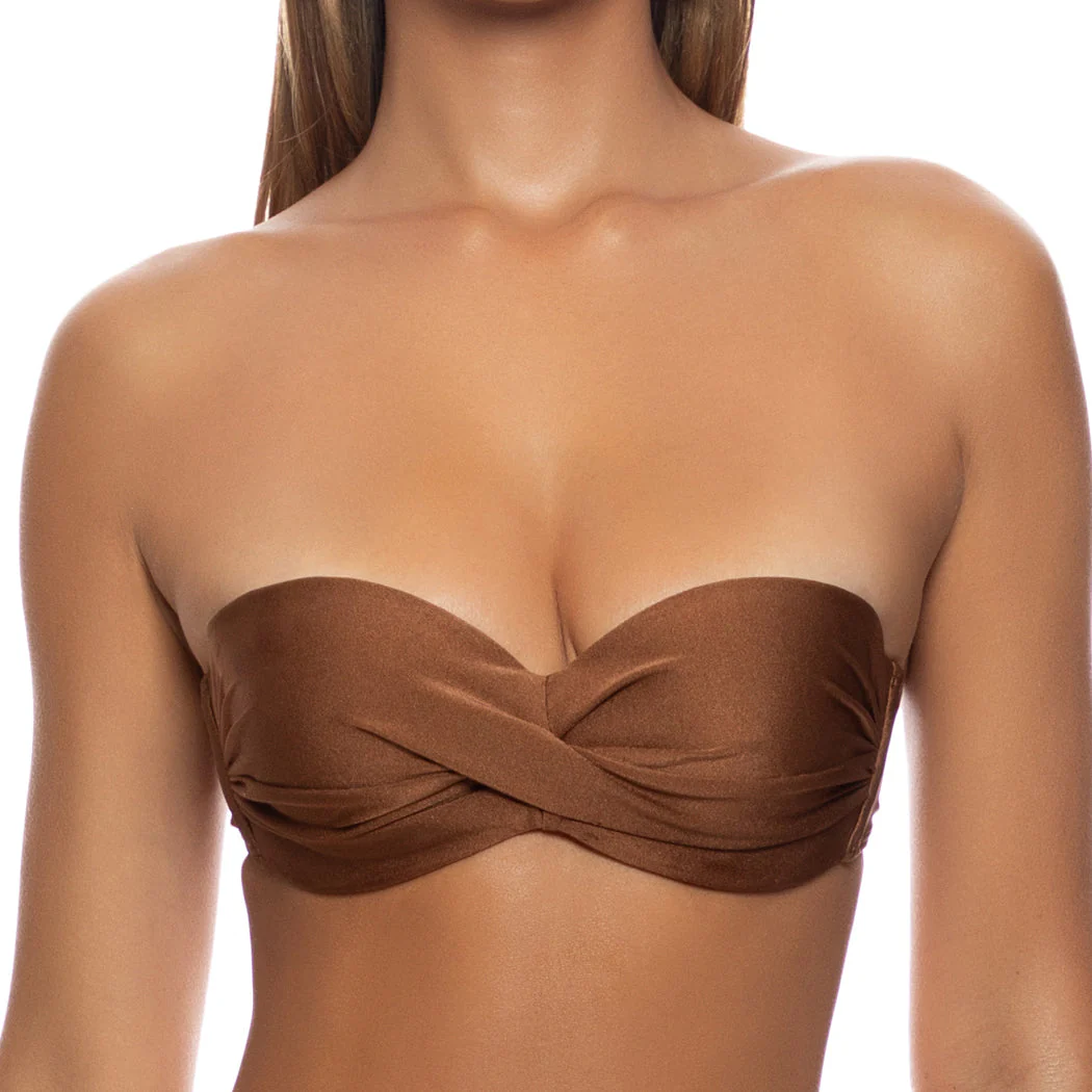 COSITA BUENA - Underwire Push Up Bandeau Top - Image 3