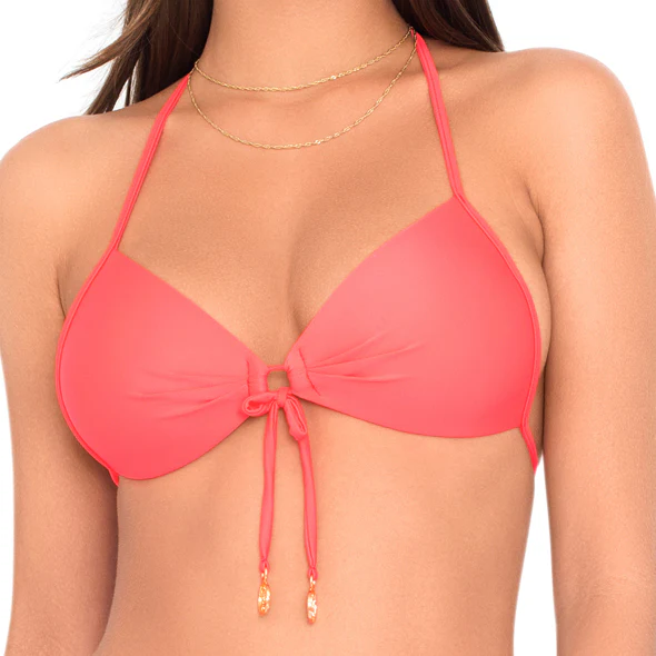 COSITA BUENA - Molded Push Up Bandeau Halter-DCC - Image 7