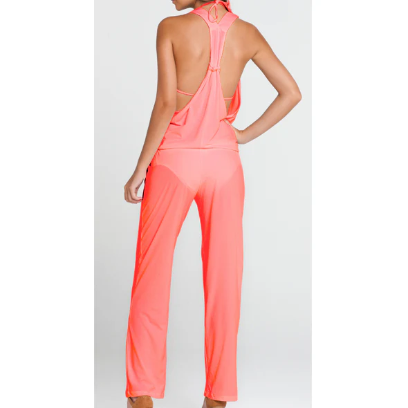 COSITA BUENA - T Back Long Jumpsuit-LBC - Image 6