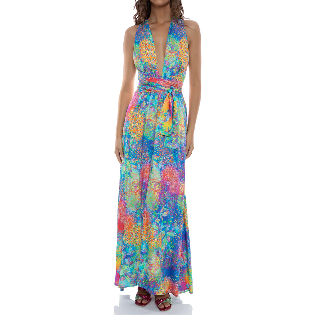 DECO GARDENS - Convertible Maxi Dress