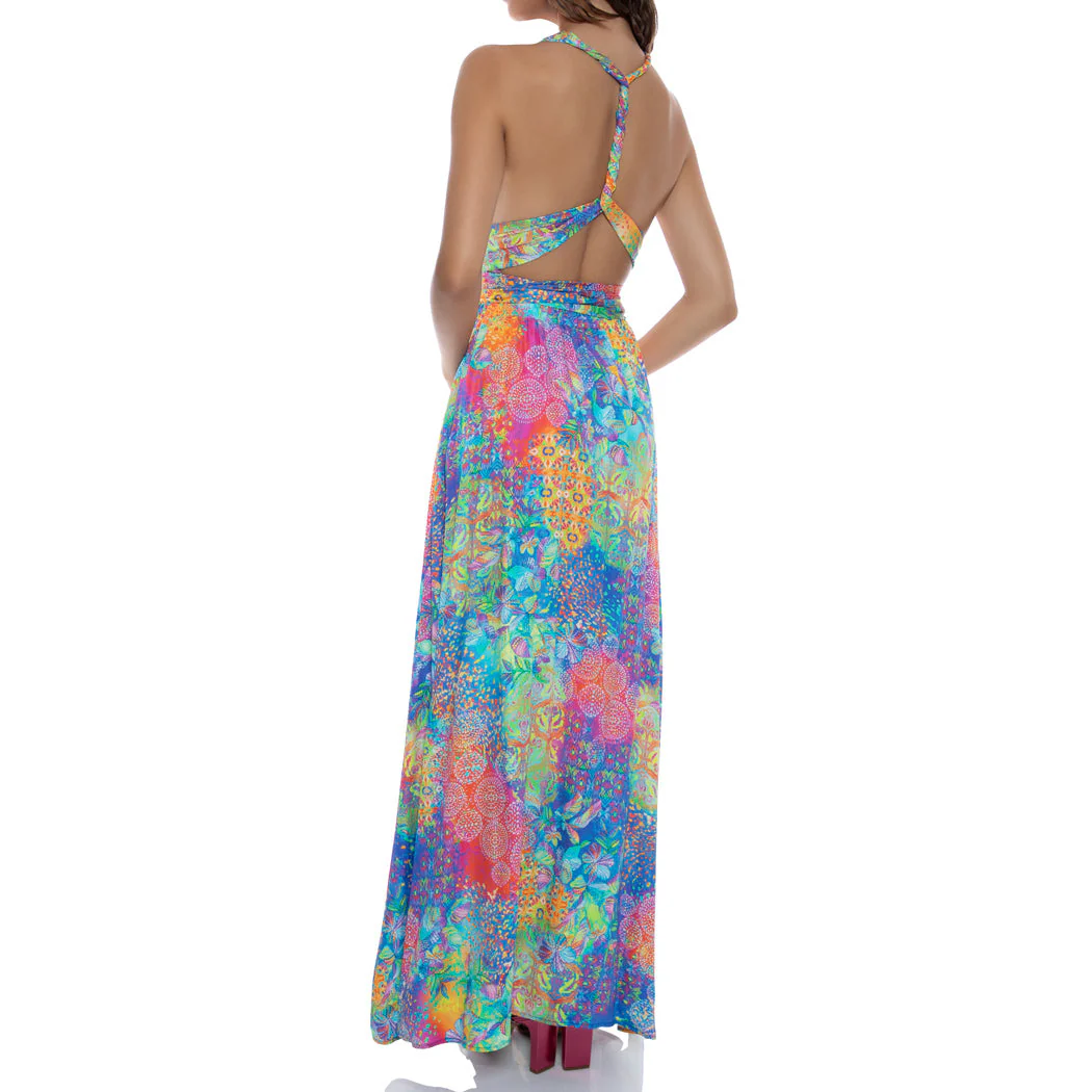 DECO GARDENS - Convertible Maxi Dress - Image 2