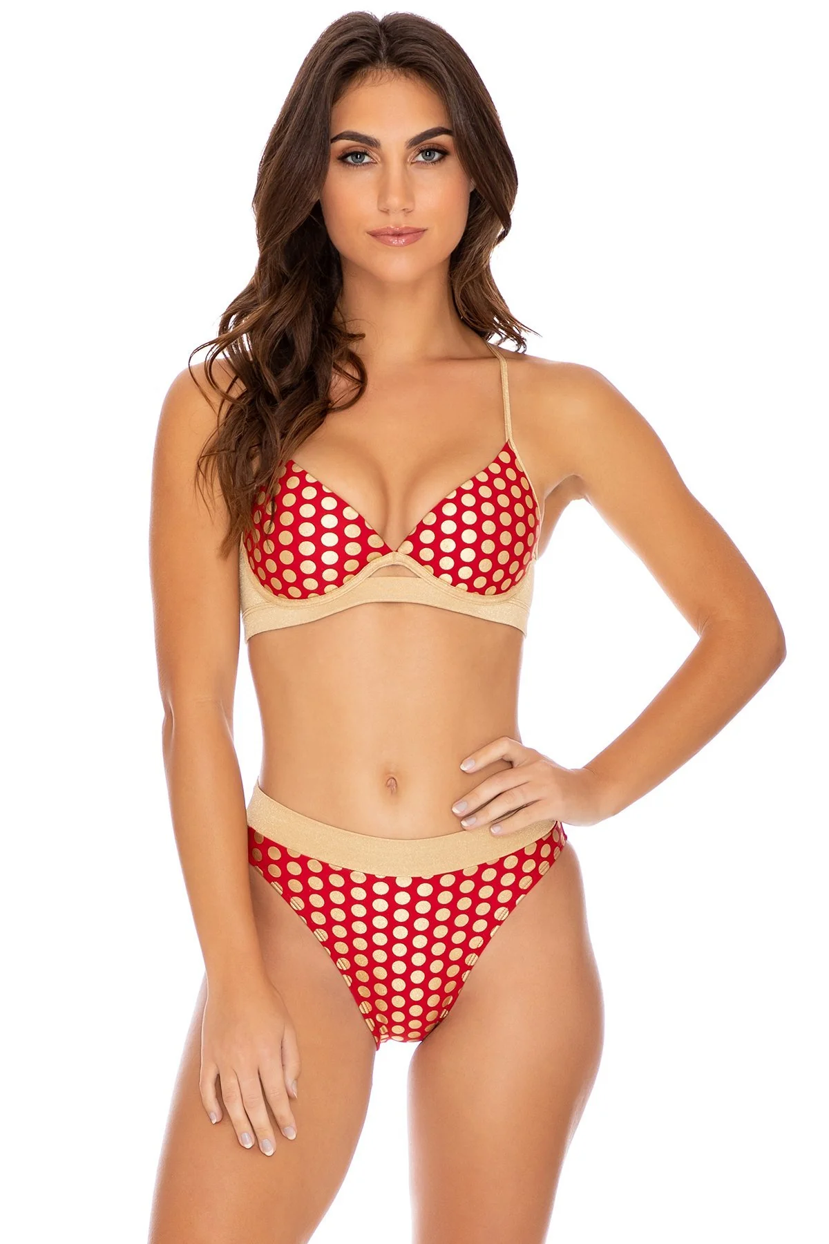 DOTTED DELIGHT - Underwire Top - Image 7