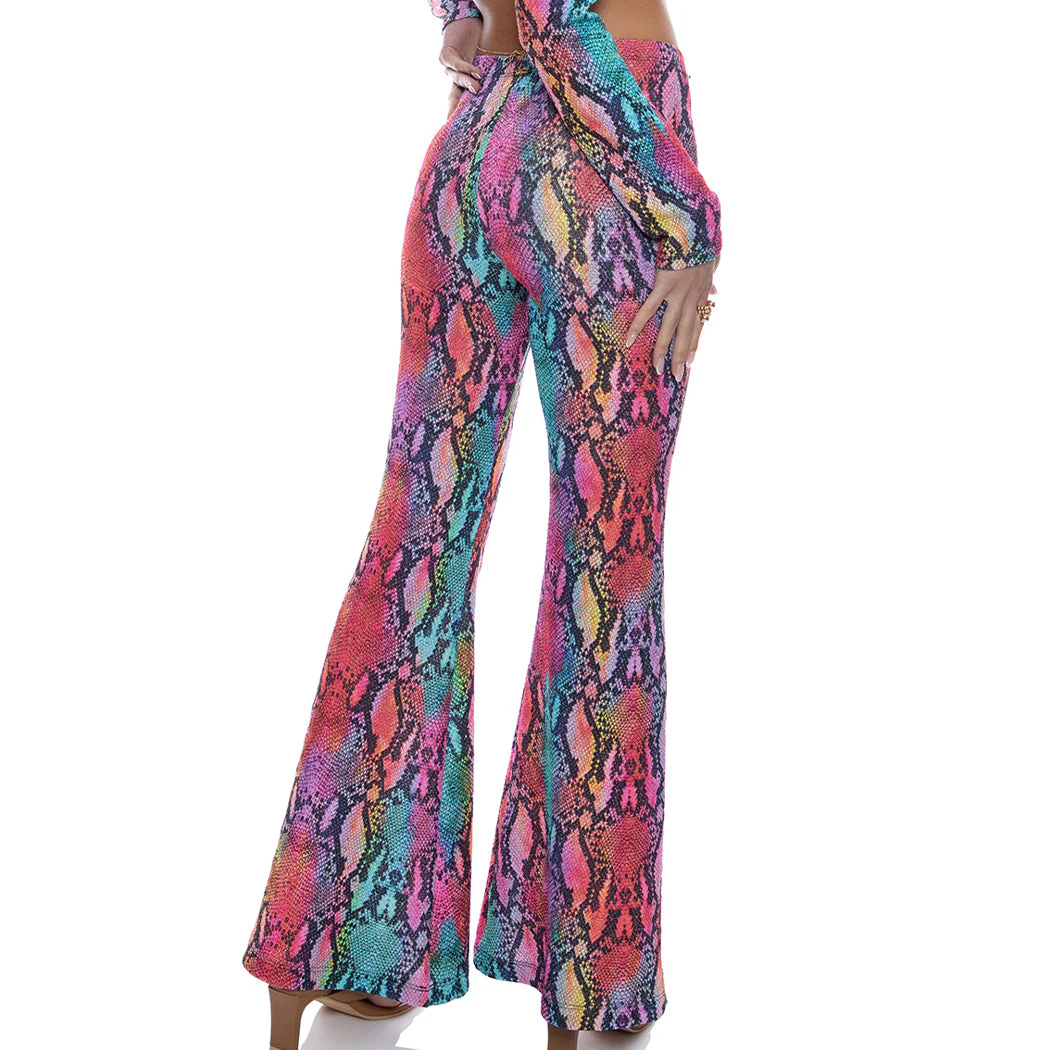 ELECTRIC SKIN - Flare Pants - Image 2