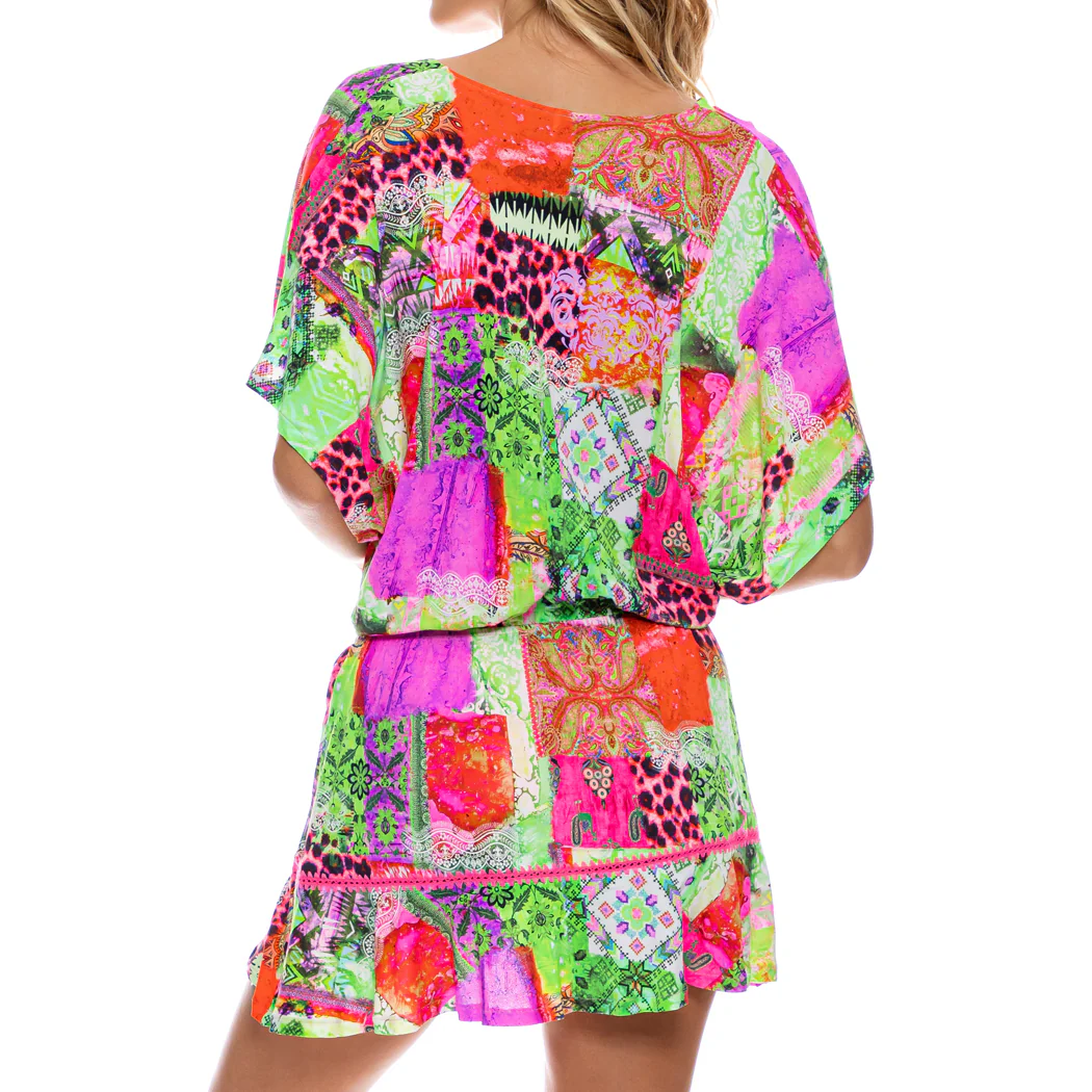 FIERCE SOUL - Playera Ruffle Dress - Image 2