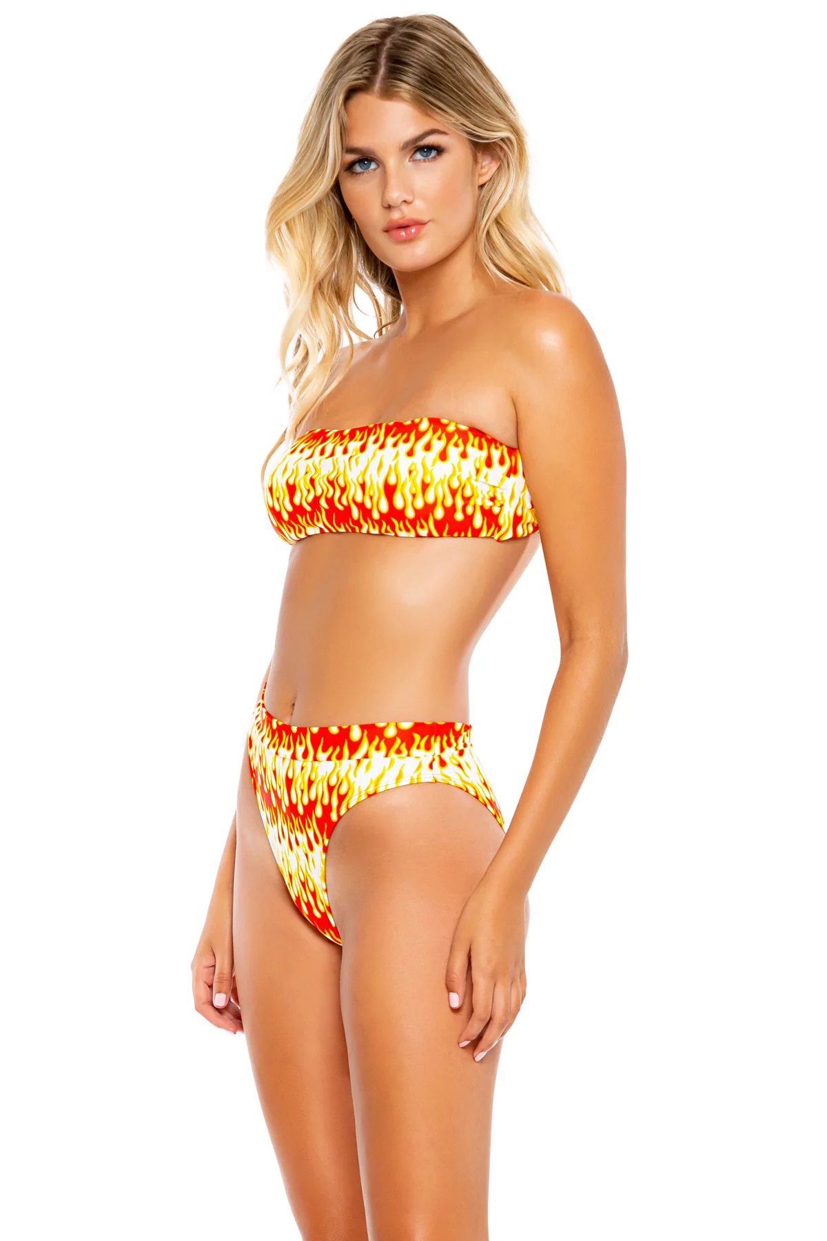 FLAME OF LOVE - High Leg Banded Waist Bottom - Image 5