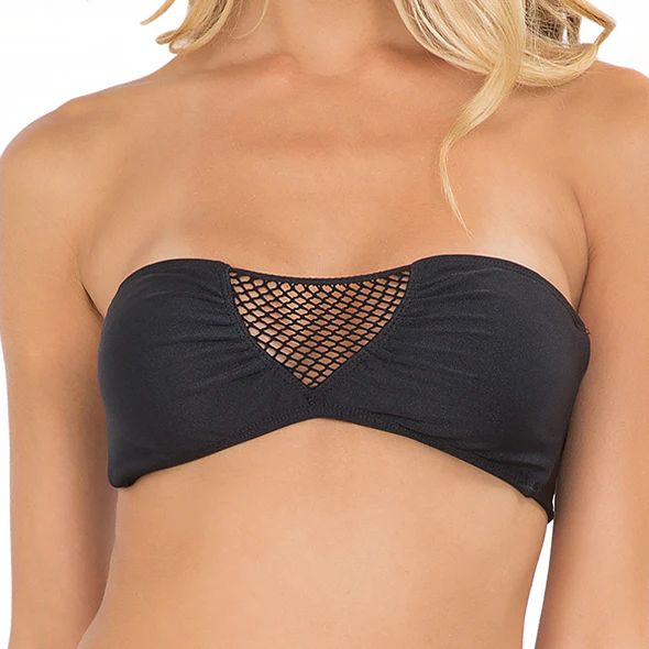FOR YOUR EYES ONLY - V Cut Net Bandeau