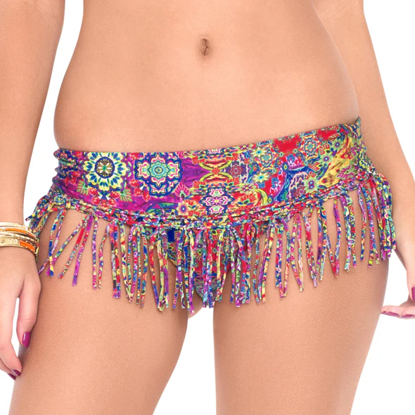GIPSY SOUL - Tasseled Skirt Band Moderate Bottom