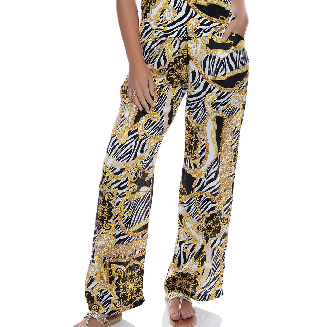 GODDESS VIBES - Elastic Waistband Pant