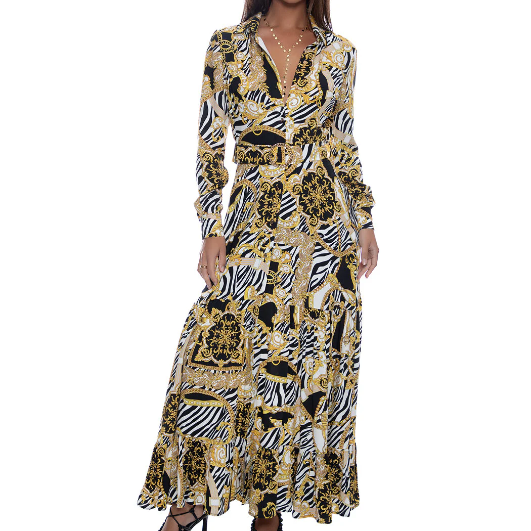 GODDESS VIBES - Goddess Long Sleeve Maxi