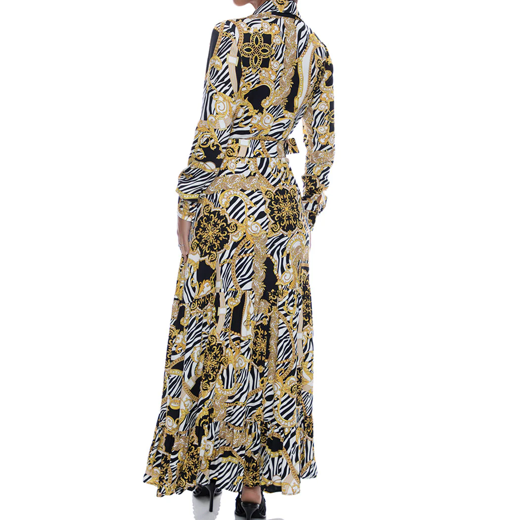 GODDESS VIBES - Goddess Long Sleeve Maxi - Image 2