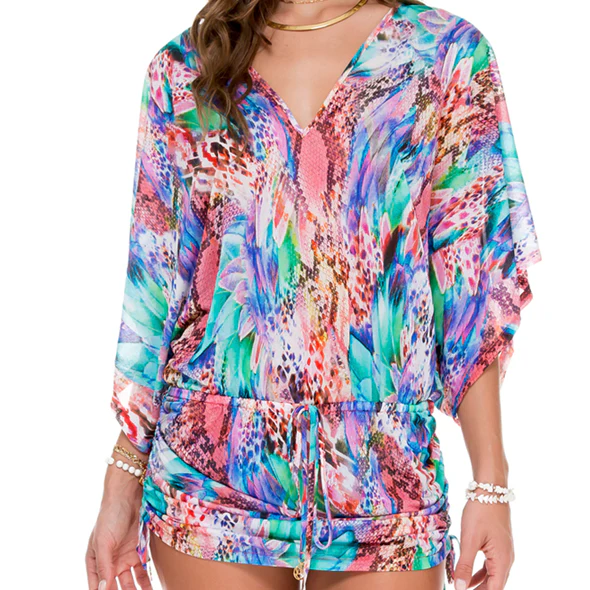 GORGEOUS CHAOS - Cabana V Neck Dress