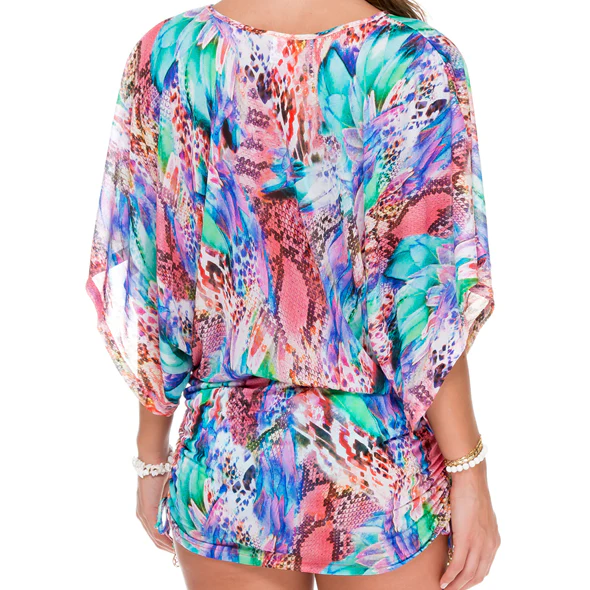GORGEOUS CHAOS - Cabana V Neck Dress - Image 2