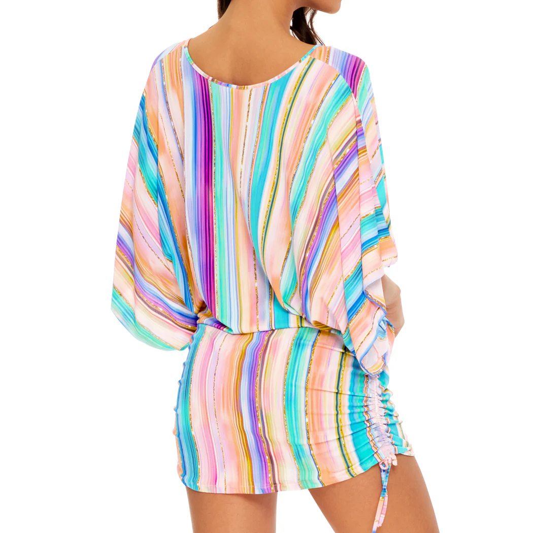 HEAT WAVES - Cabana V Neck Dress - Image 2