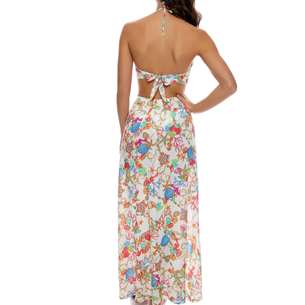 IL MARE - Bandeau Ring Cut Out Dress - Image 2