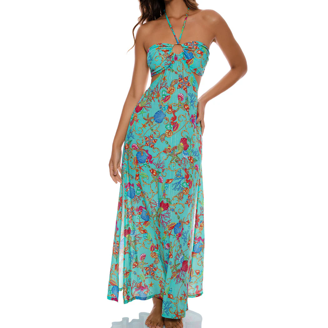 IL MARE - Bandeau Ring Cut Out Dress - Image 3