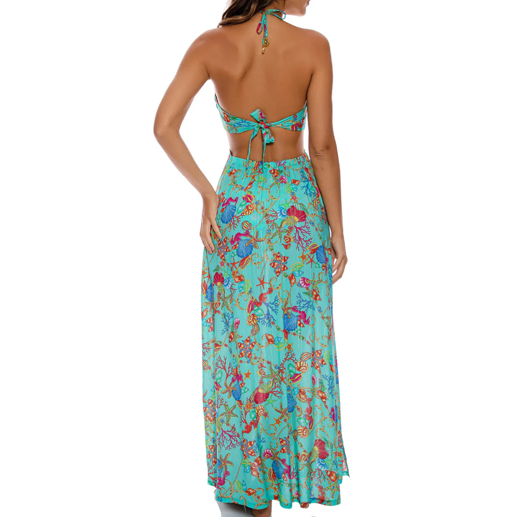 IL MARE - Bandeau Ring Cut Out Dress - Image 4