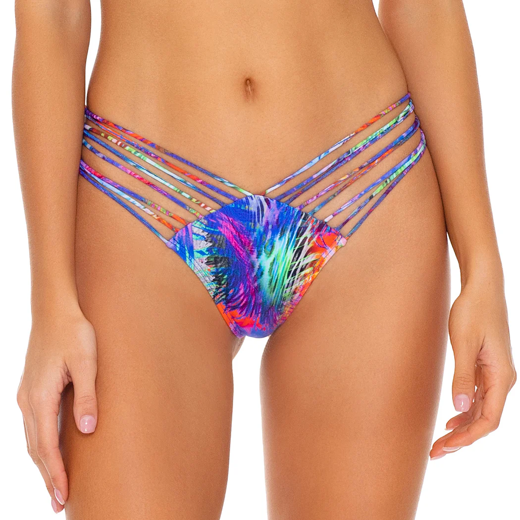 ISLA HOLBOX - Strappy Ruched Back Bottom