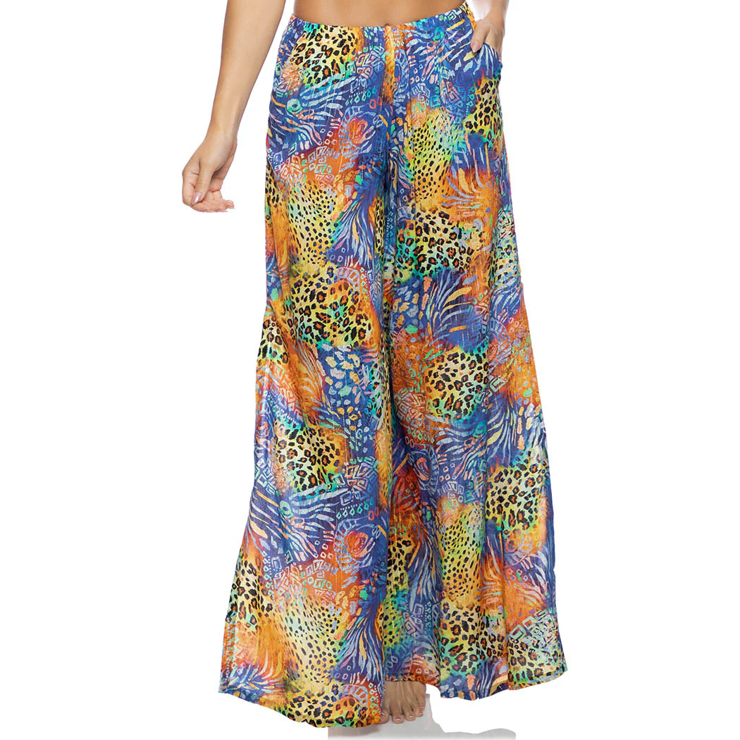 ISLA SALVAJE - Open Sides Wide Leg Pant