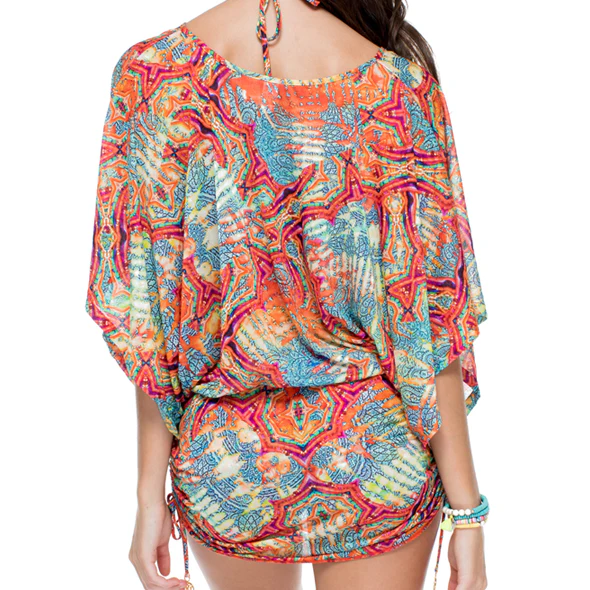 LA BELLA DE CUBA - Cabana V Neck Dress - Image 2