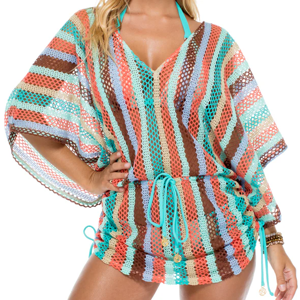 LA GLORIA CUBANA - Cabana V Neck Dress