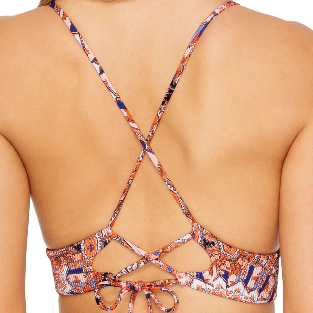 LA REINA DEL SUR - Cross Back Bustier Top - Image 2