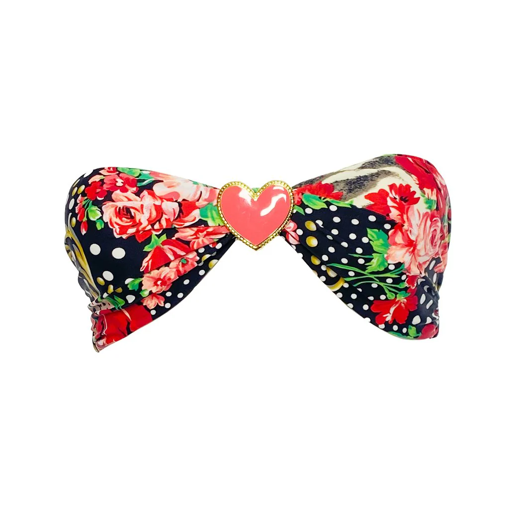 LA VIDA ES UN CARNAVAL - Twist Bandeau Top