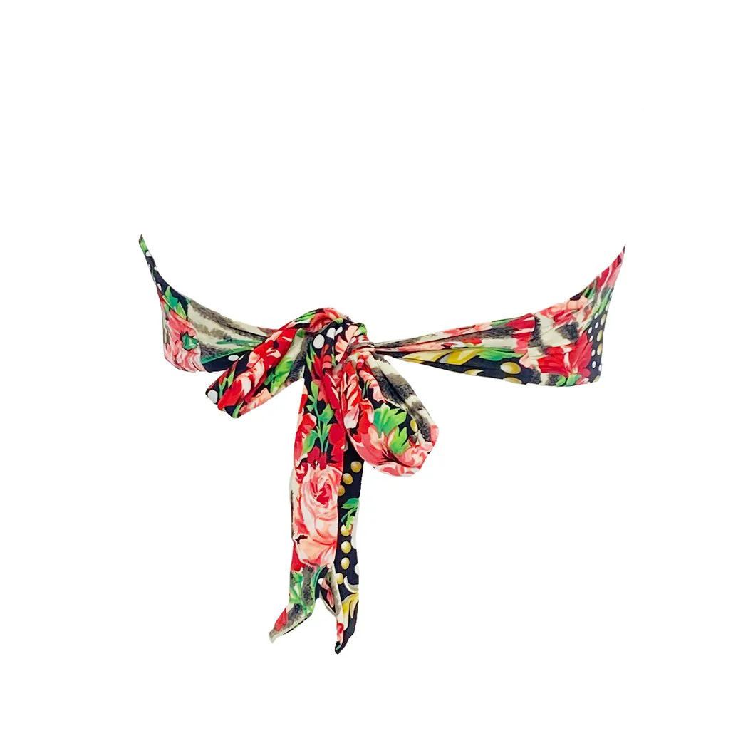 LA VIDA ES UN CARNAVAL - Twist Bandeau Top - Image 2