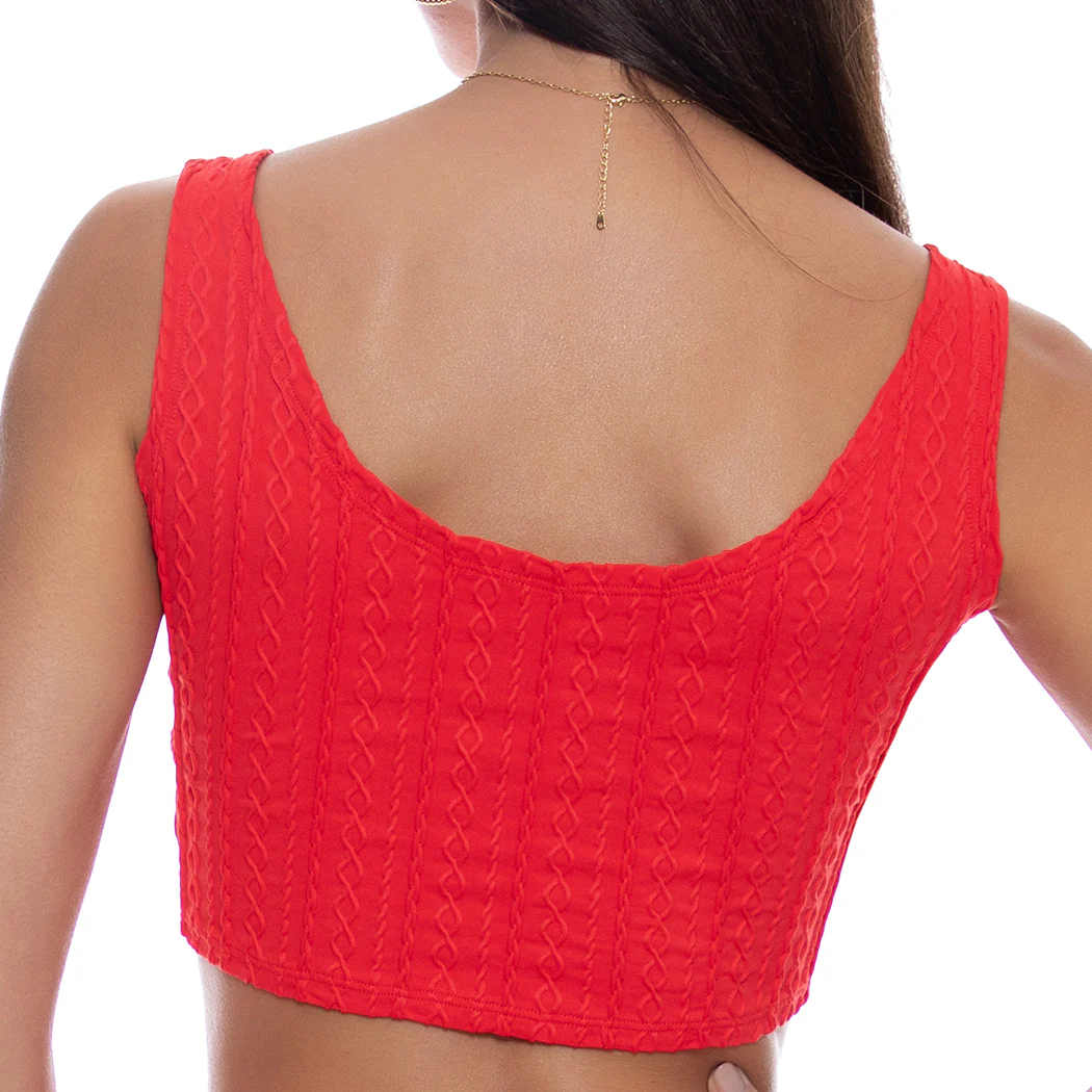 LOST AT SEA - Tank Crop Top - Image 4