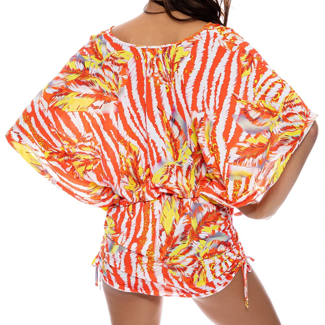 LOVE ME WILD - Cabana V Neck Dress - Image 2