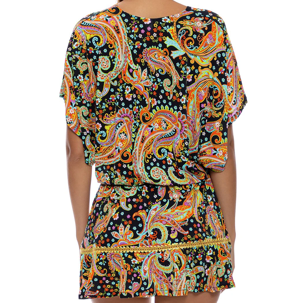LULI GYPSY - Playera Ruffle Dress - Image 2