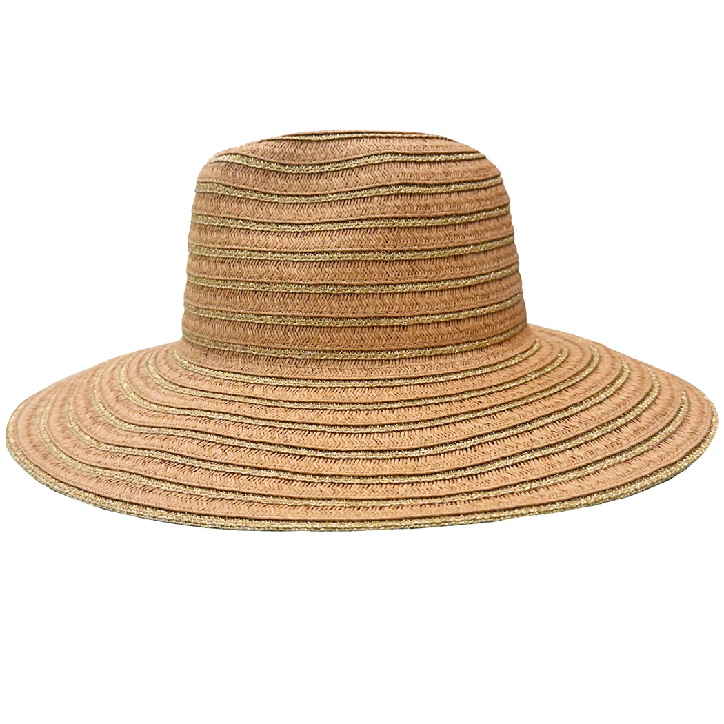 LULI HAT - Metallic Bell Brim Fedora - Image 4