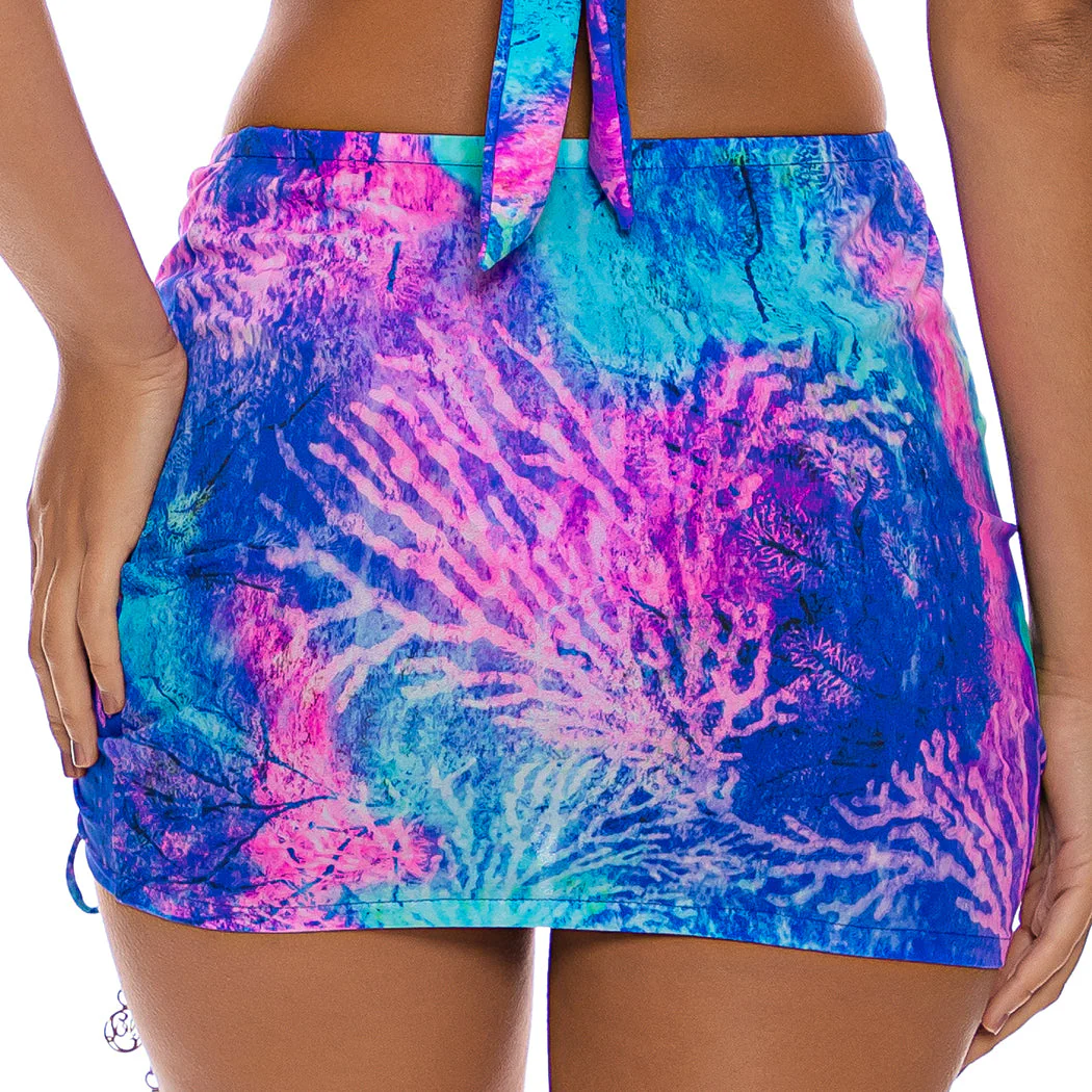 LULI REEF - Scrunch Up Mini Skirt - Image 2