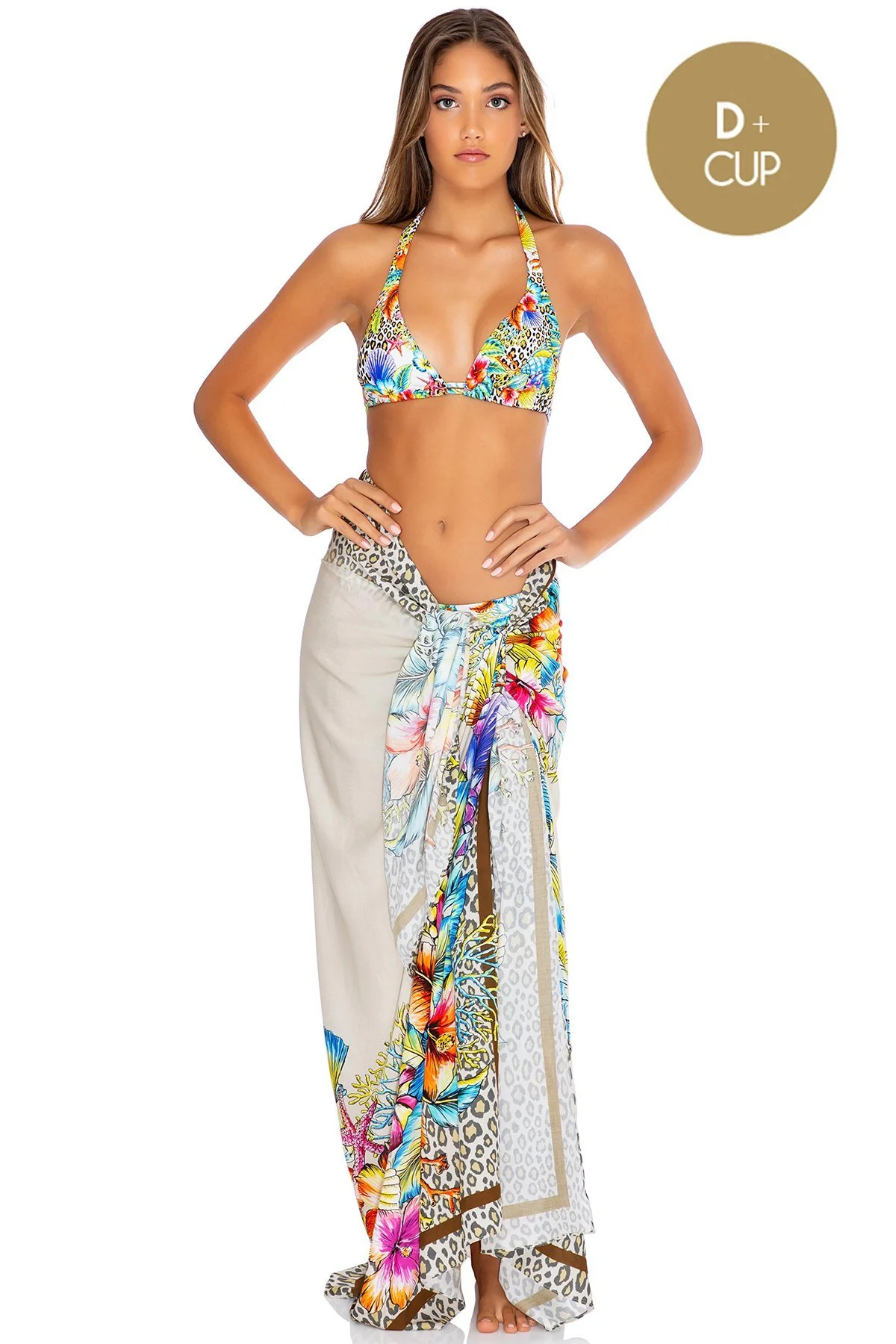 LULI'S JUNGLE - Triangle Halter Top - Image 3
