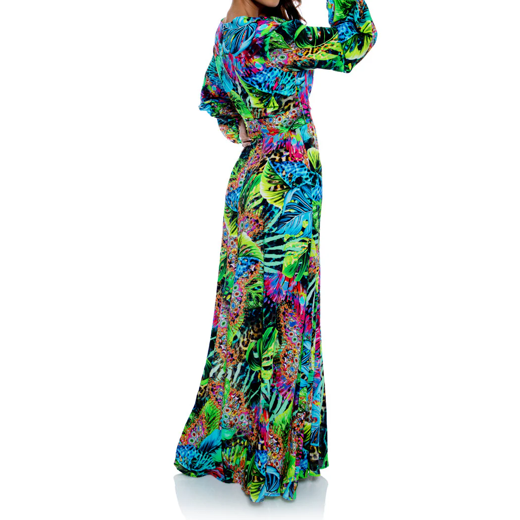 LULI'S SELVA - Belt Maxi Dress - Image 2