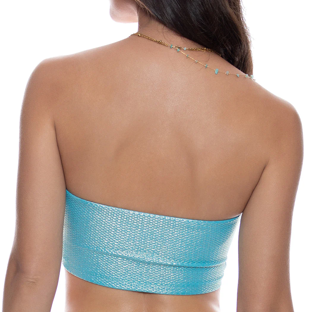 LUMINOUS - Double Loop Bandeau Crop Top - Image 8