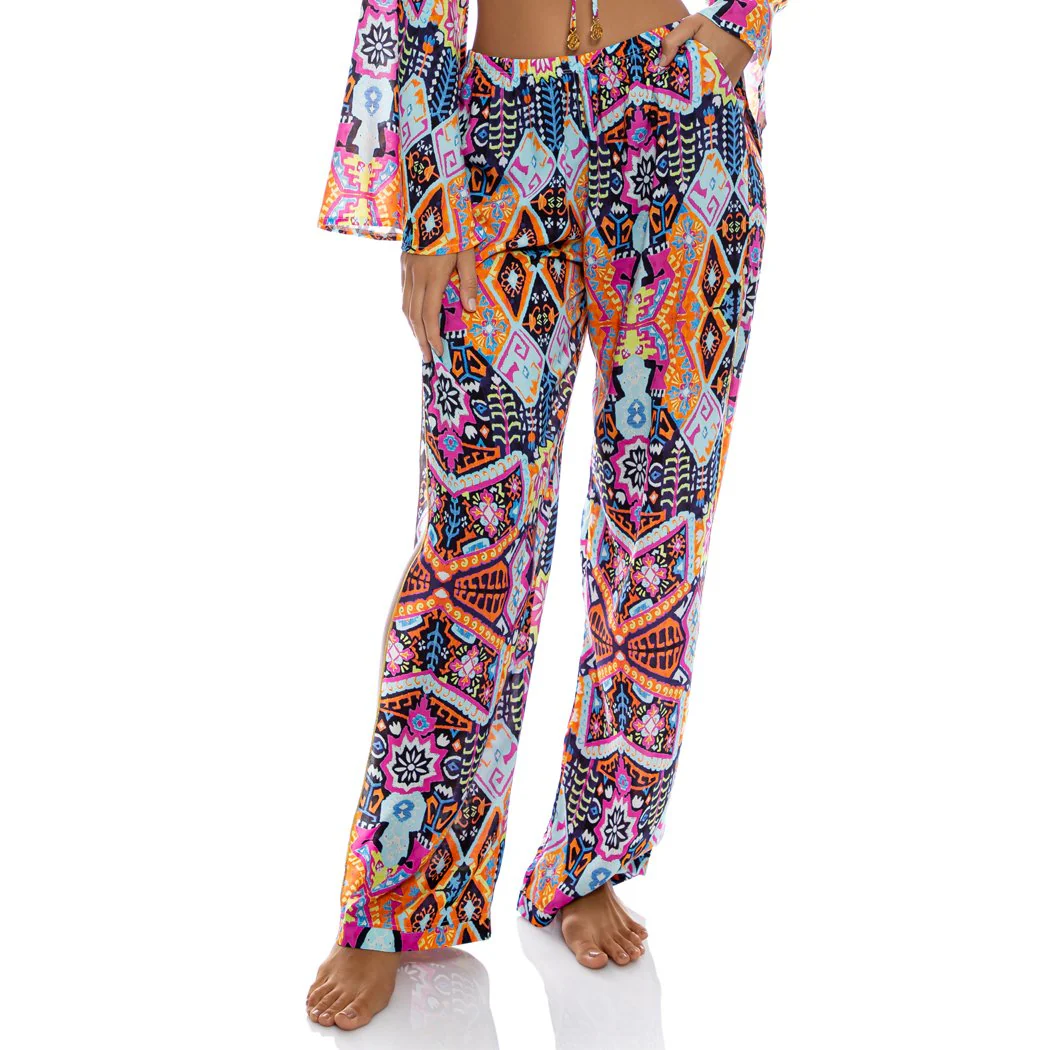 MARACUYA KISSES - Split Side Wide Leg Pant
